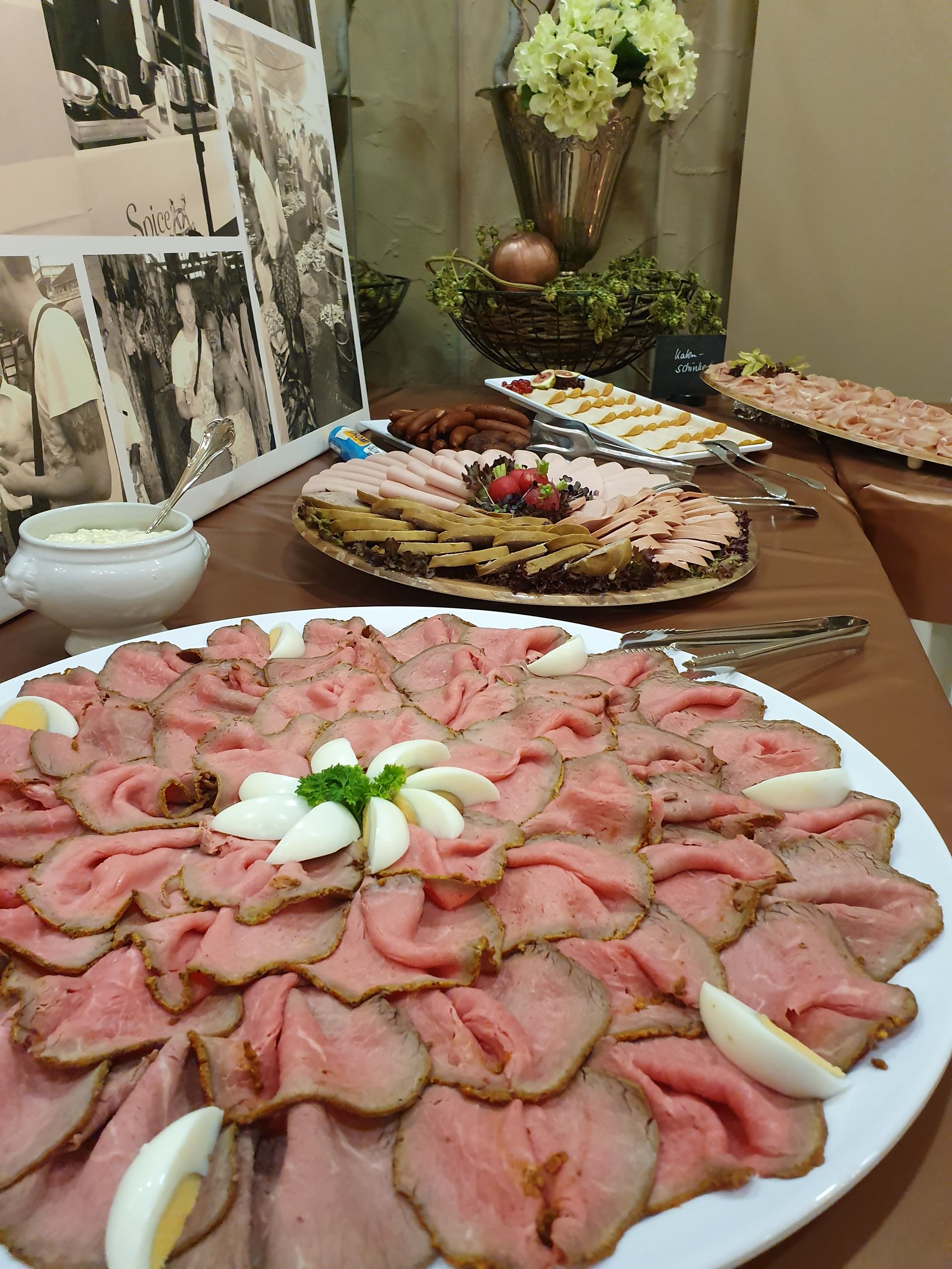 Roastbeef-Platte aus der hauseigenen Metzgerei